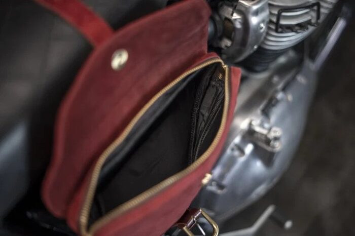 Side Bag, Wine Red - INT/GT 650 - Image 3