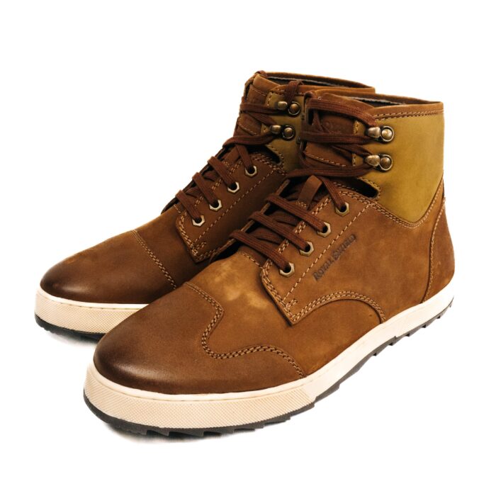 Royal Enfield "Maverick" Boots, Brown - Image 5