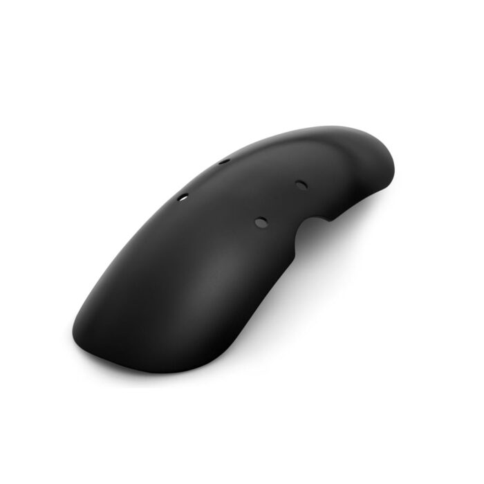 Motone Shorty Aluminum Front Fender, Black - Image 2