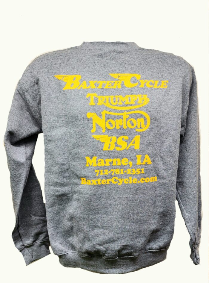 British Lion Crewneck Sweatshirt, Grey - Image 2