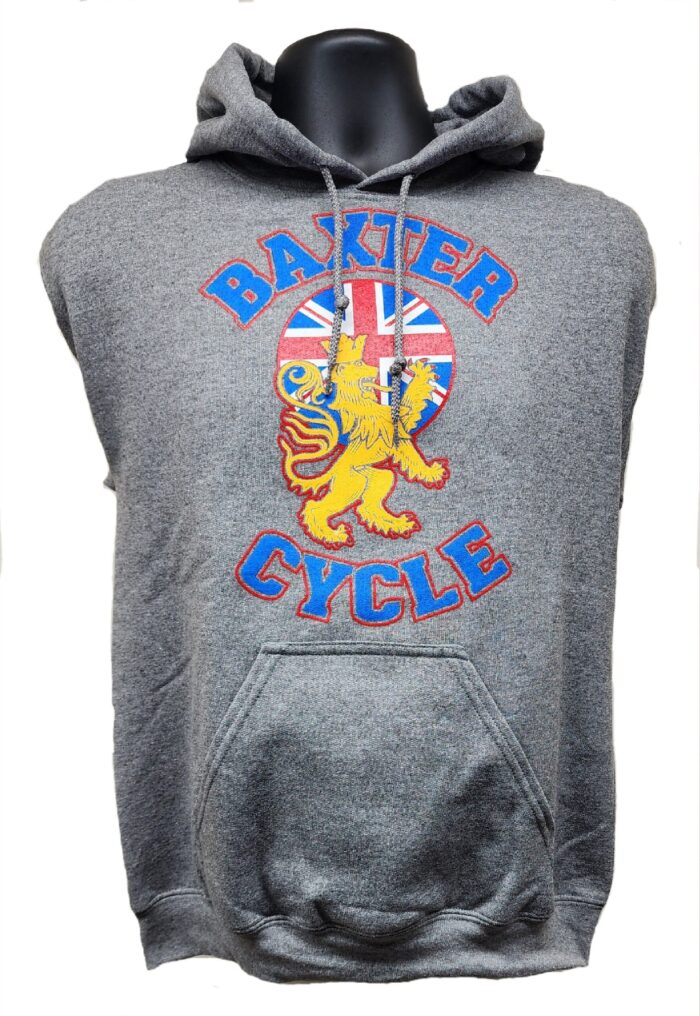 Baxter Cycle Hooded Sweatshirt, Grey