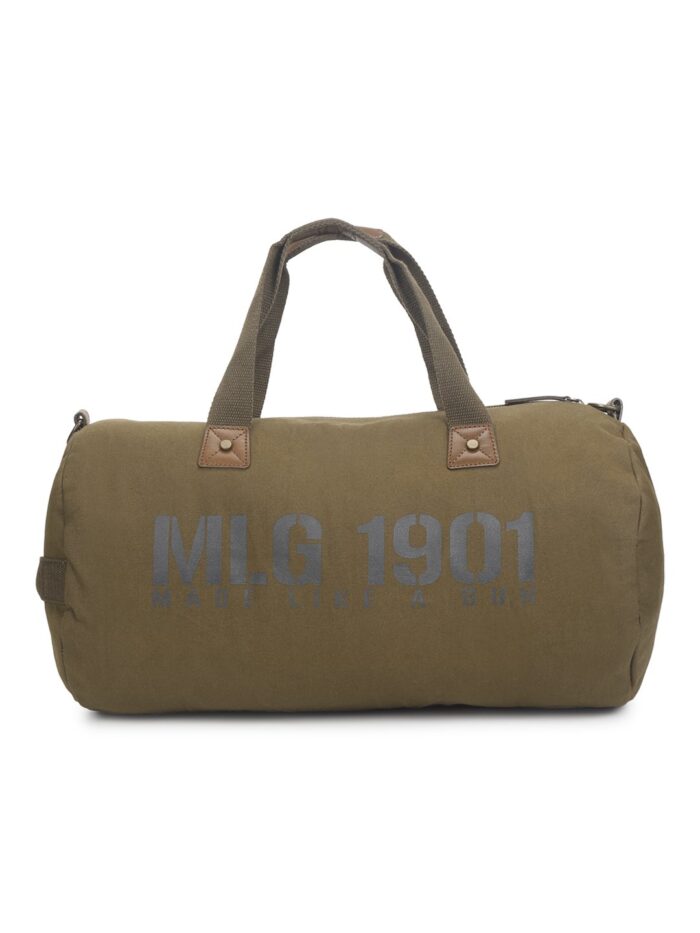Royal Enfield "MLG" Military Duffle, Olive - Image 2