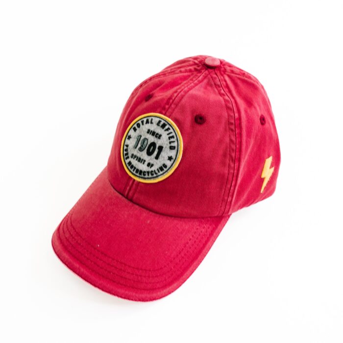Royal Enfield "Spirit of Motorcycling" Cap, Deep Red - Image 2