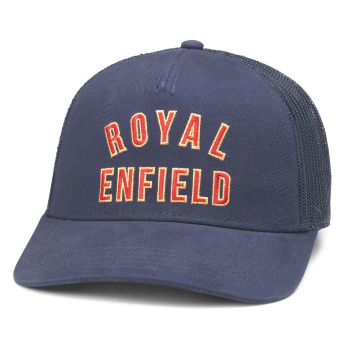 Royal Enfield "Shifter" Trucker Cap, Navy
