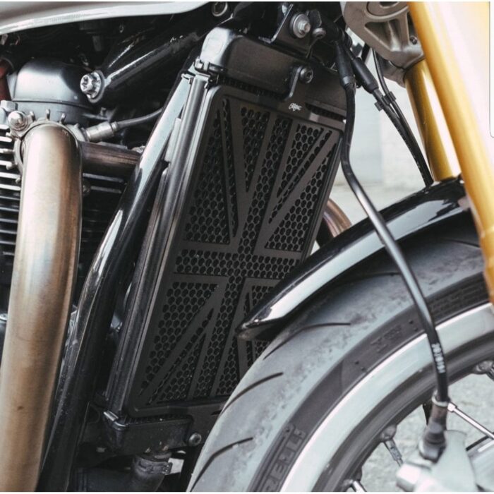 Motone Billet Radiator Guard - T100/T120/Thruxton/Speed Twin - Image 3