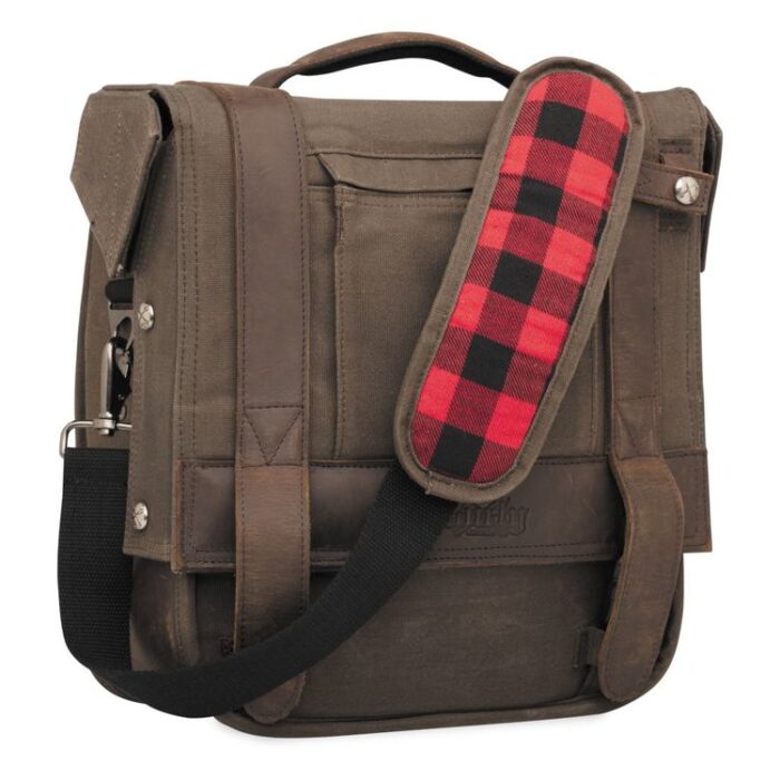 Burly Brand Voyager Saddlebag, Dark Oak - Image 3
