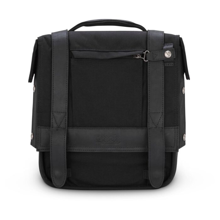 Burly Brand Voyager Saddlebag, Black - Image 2