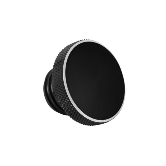 Motone Billet Aluminum Gas Cap, Black - Image 2