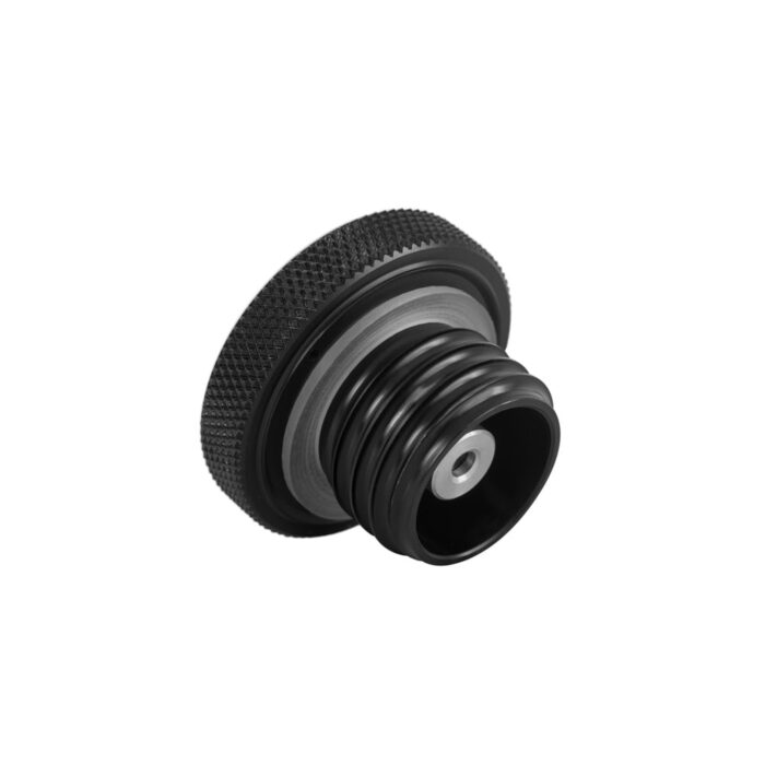 Motone Billet Aluminum Gas Cap, Black - Image 3