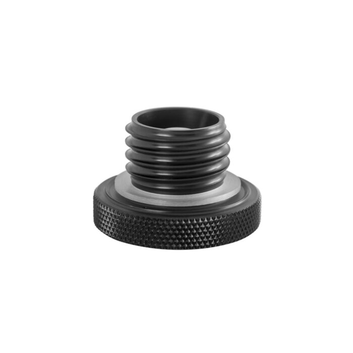 Motone Billet Aluminum Gas Cap, Black - Image 4