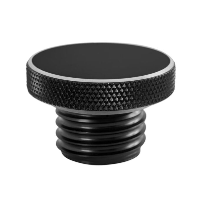 Motone Billet Aluminum Gas Cap, Black
