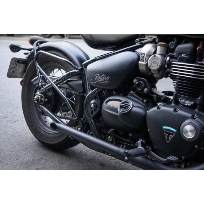 Motone Bobber/Speedmaster Pannier Rails, Black - Image 2