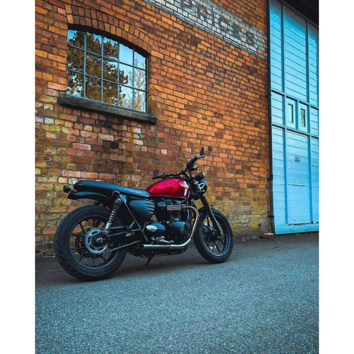 Motone Bobber Rear Fender, Pre-Drilled, Black - Image 2