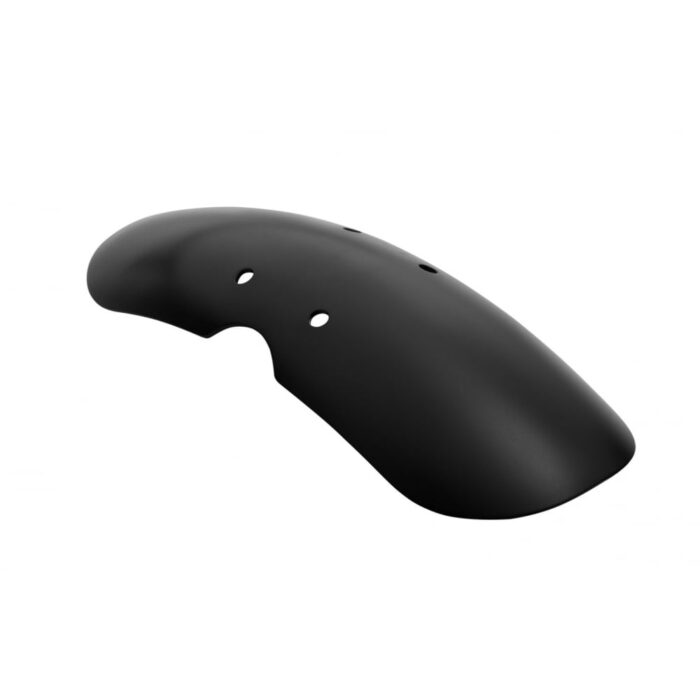 Motone Shorty Aluminum Front Fender, Black