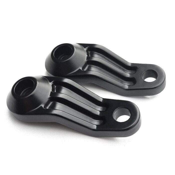 Motone "Tri-Line" Indicator Relocators, Black