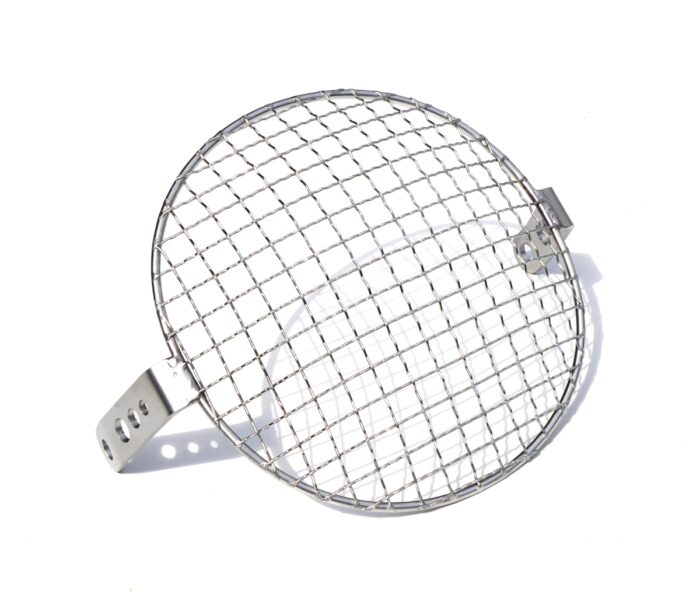 Headlamp Grill, Stainless Steel - INT/GT 650