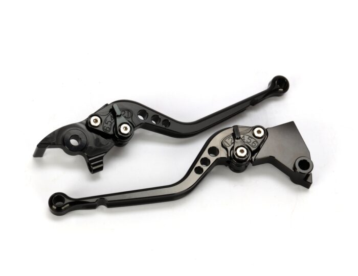 Adjustable Lever Set, Long Black - INT/GT 650 (2019-2023), Himalayan (2022 and up)/Scram 411
