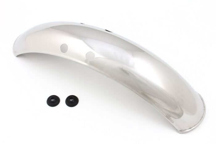 Polished Stainless Steel Front Fender - INT/GT 650