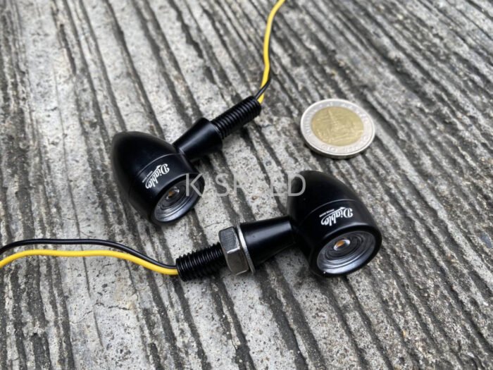 Mini "Diabolus Customs" LED Turn Signals, Pair