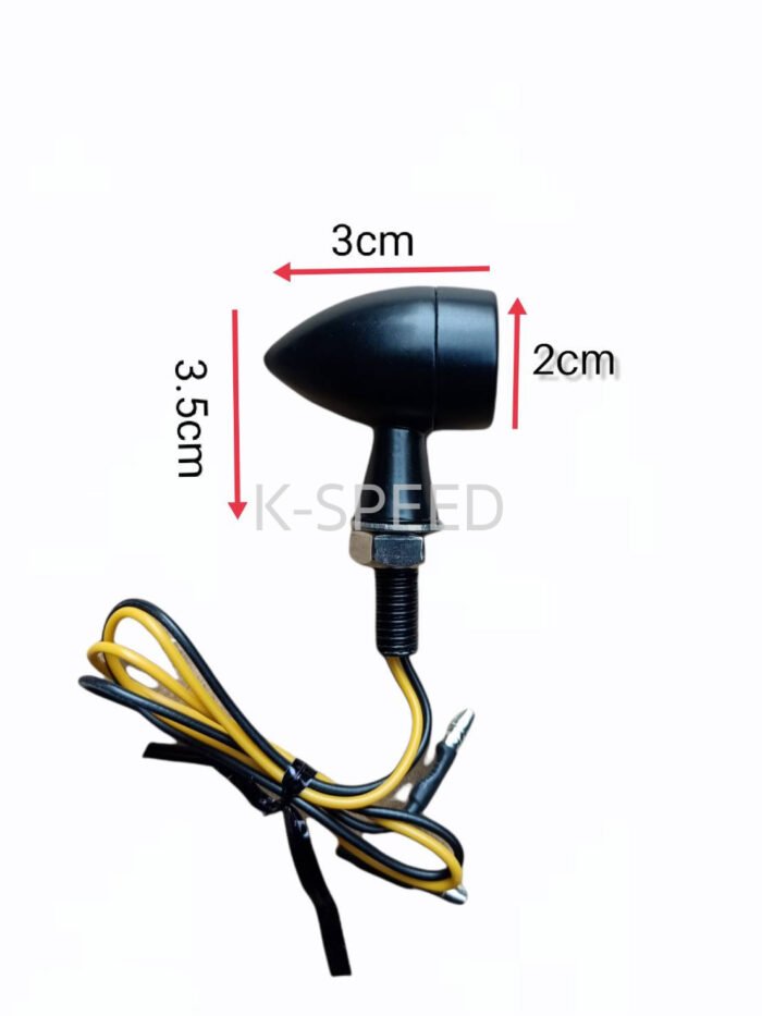 Mini "Diabolus Customs" LED Turn Signals, Pair - Image 3