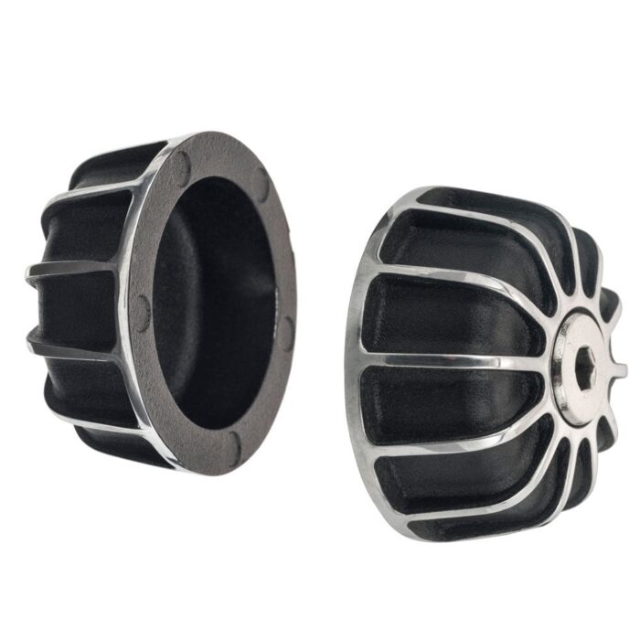 Motone "Gemini" Bar End Finishers, Contrast
