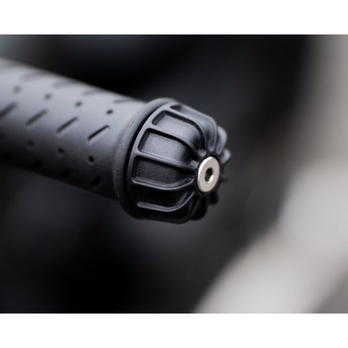 Motone "Gemini" Bar End Finishers, Black - Image 2