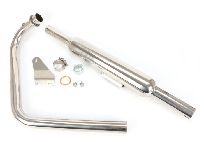 Free Flow Stainless Steel Exhaust System - Classic/Meteor/Bullet 350