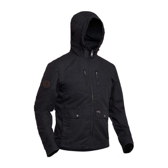 Royal Enfield "Ashbey" Hoodie Jacket, Black