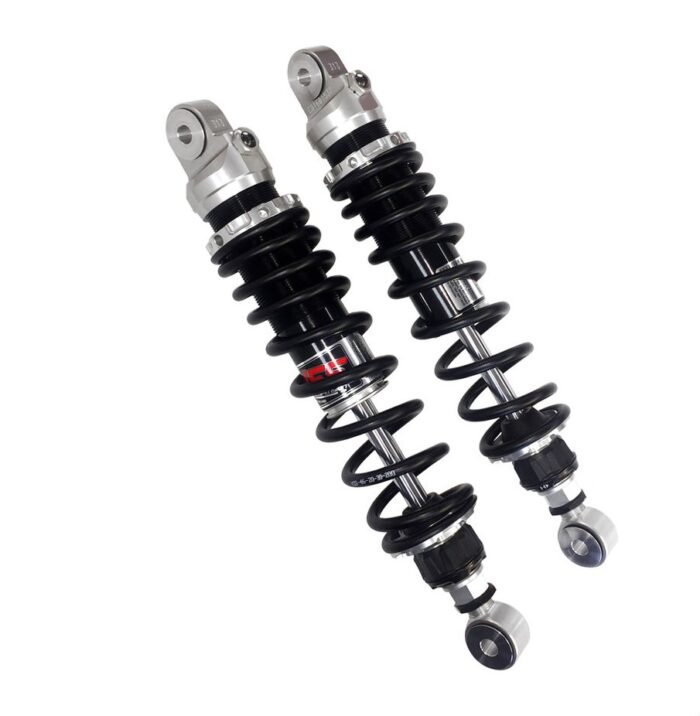 YSS Rear Shocks, Silver Body/Black Spring - INT/GT 650