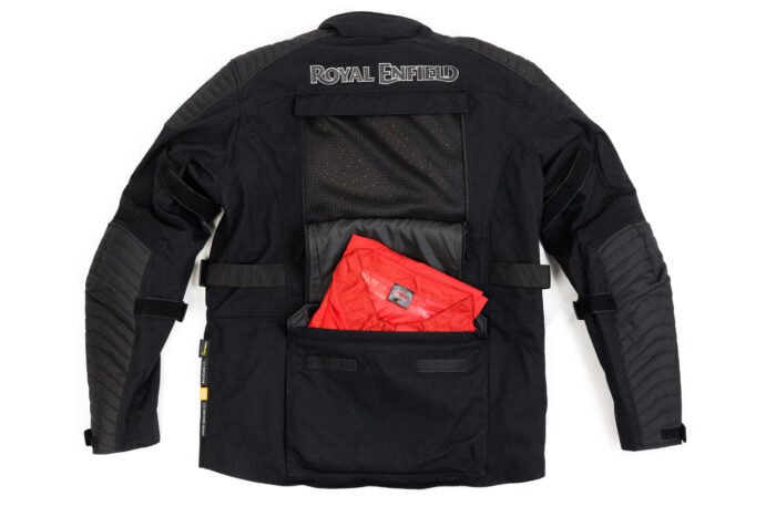 Royal Enfield "Nirvik" Jacket, Black - Image 4