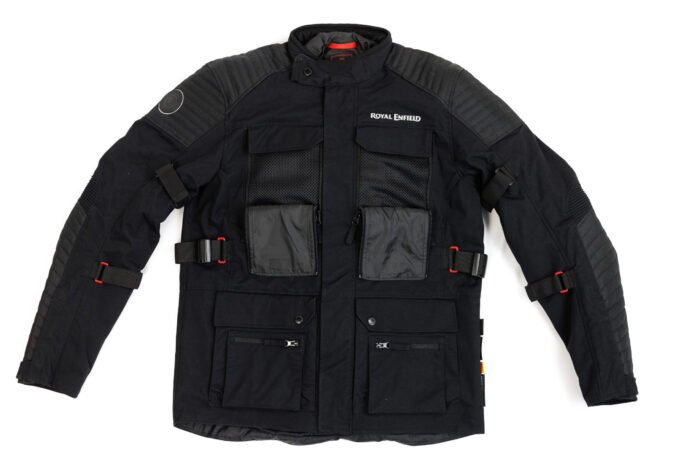 Royal Enfield "Nirvik" Jacket, Black - Image 6