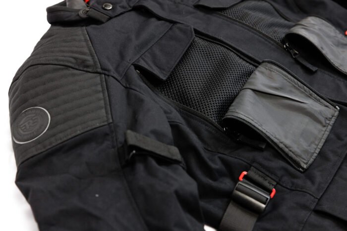 Royal Enfield "Nirvik" Jacket, Black - Image 7