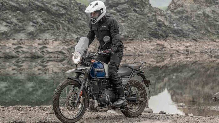 Royal Enfield "Nirvik" Jacket, Black - Image 8
