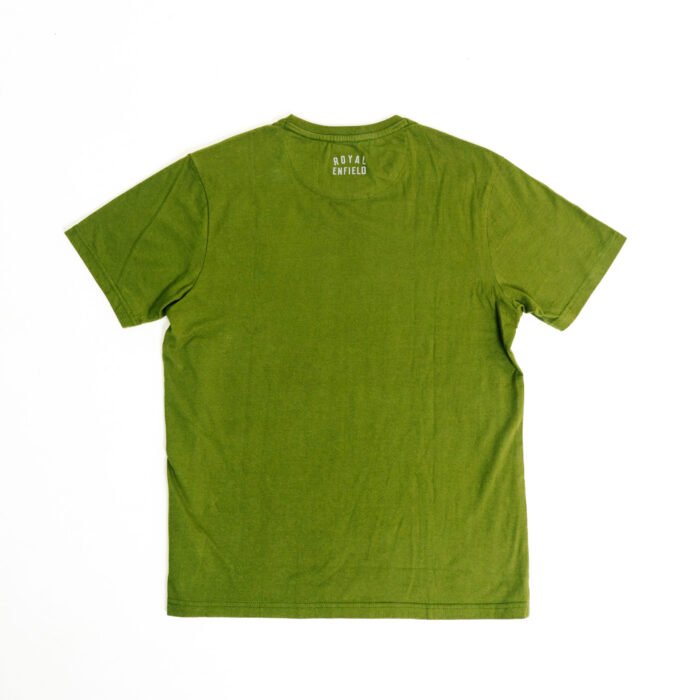 Royal Enfield "The Classic" Tee, Olive - Image 3
