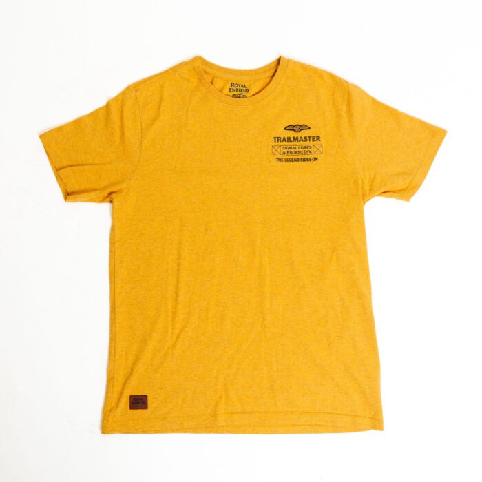 Royal Enfield "Trail Master" Tee, Yellow