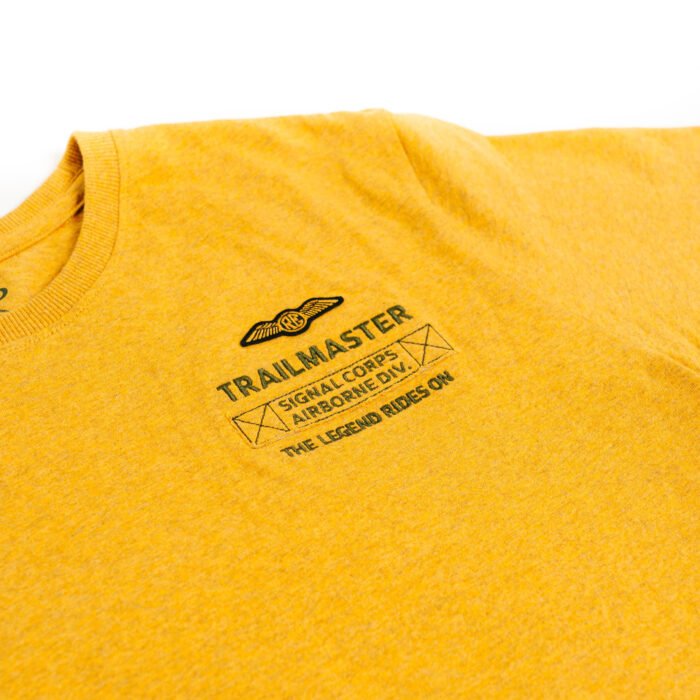 Royal Enfield "Trail Master" Tee, Yellow - Image 2