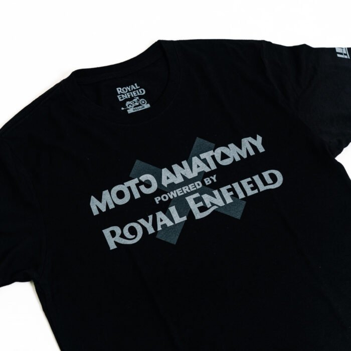 Royal Enfield "Moto Anatomy" Tee, Black - Image 2