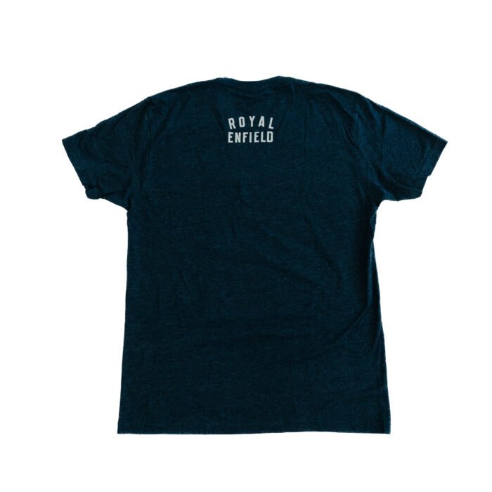 Royal Enfield "Cafe' Racer" T-shirt, Navy - Image 2