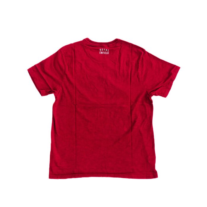 Royal Enfield "Colorful Himalayan" T-shirt, Red - Image 3