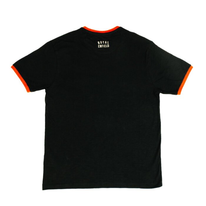 Royal Enfield "1901" Tee, Black - Image 2