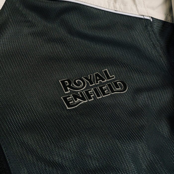 Royal Enfield "Streetwind V2" Jacket, Grey/White - Image 4