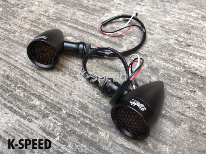 Diabolus LED Turn Signals, Black (Pair)