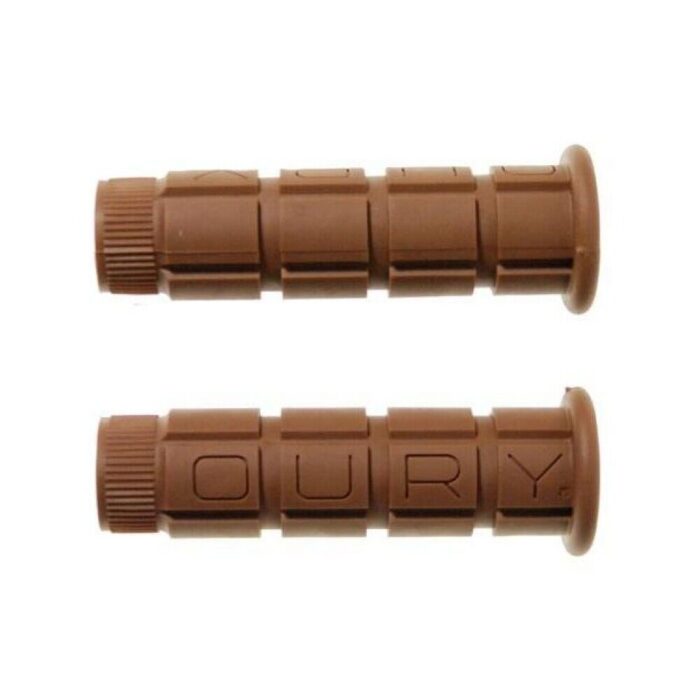 Oury Road Grips, Muddy Brown - 7/8"