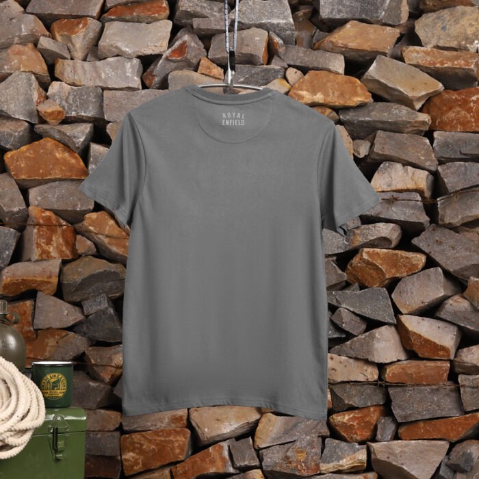Royal Enfield "MLG Essential" Tee, Grey - Image 4