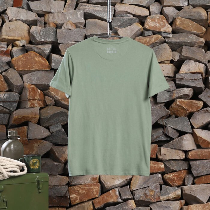 Royal Enfield "MLG Essential" Tee, Green - Image 4