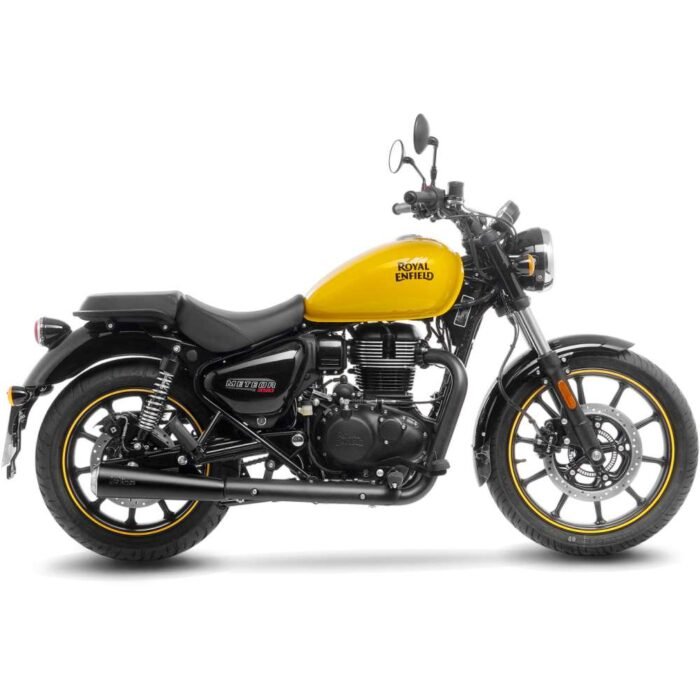 Leo Vince Classic Racer Slip-On Exhaust, Black - Meteor/Classic 350 - Image 3