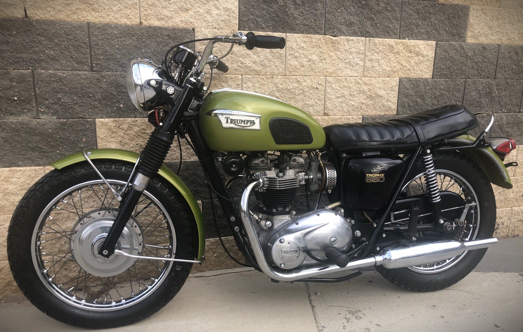 1970 triumph clearance tiger 650