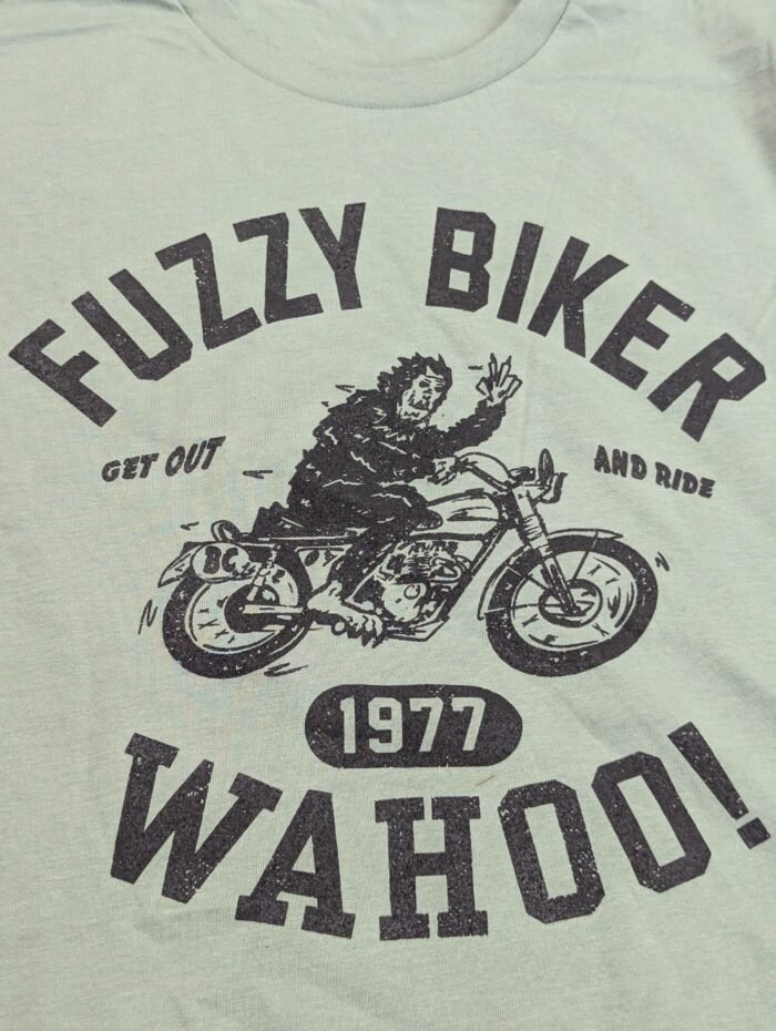 Baxter Cycle "Fuzzy Biker 2" Tee - Image 3