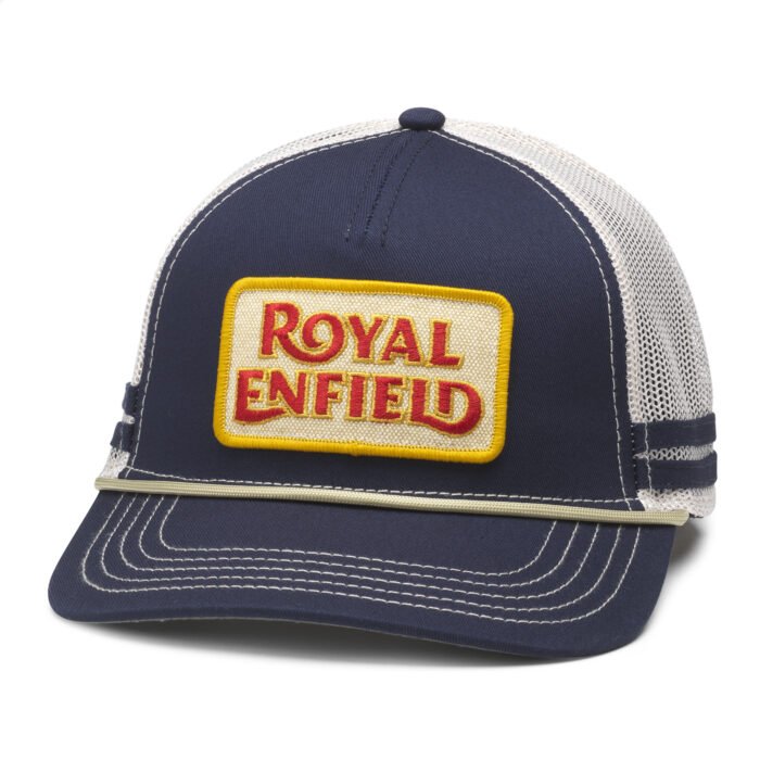 Royal Enfield "Crankshaft" Cap, Navy/Khaki