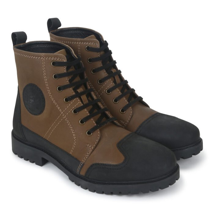 Royal Enfield "Huntsman" Boots, Khaki